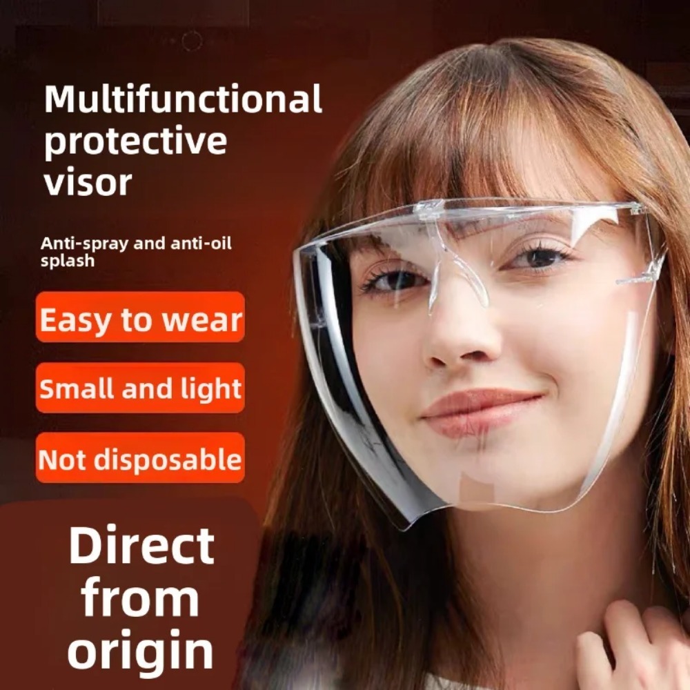 Anti Pollution Mask - 풀페이스형 고화질 투명 김서림 방지 방진