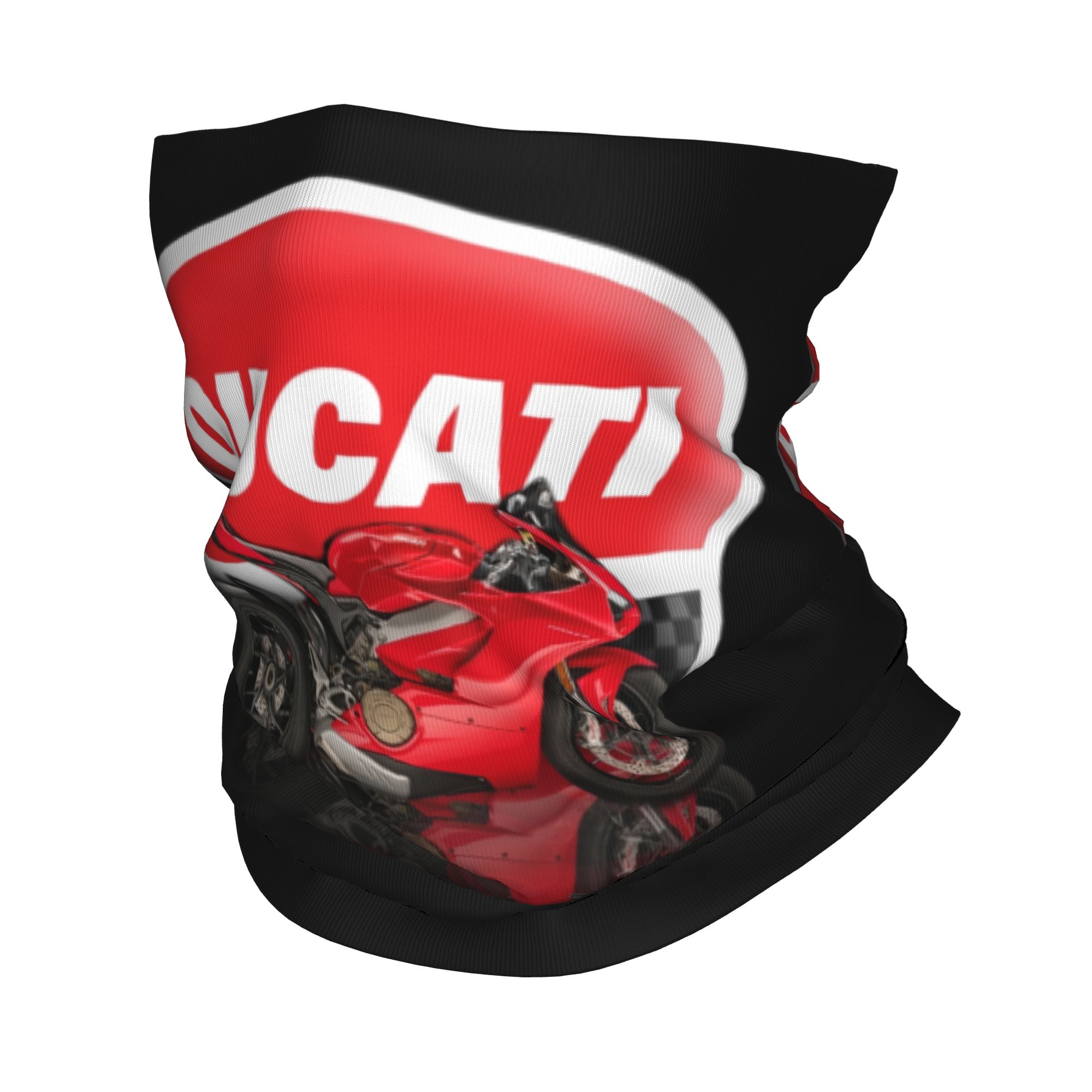 Neck Gaiter Face Cover - 커스텀 스피드 두카티 레이싱 반다나 넥