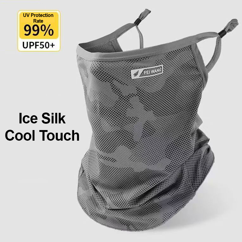 넥 게이터 UV 차단 페이스 마스크 아이스 실크 유니섹 - Sports Mask Breathable 리뷰 및 가격