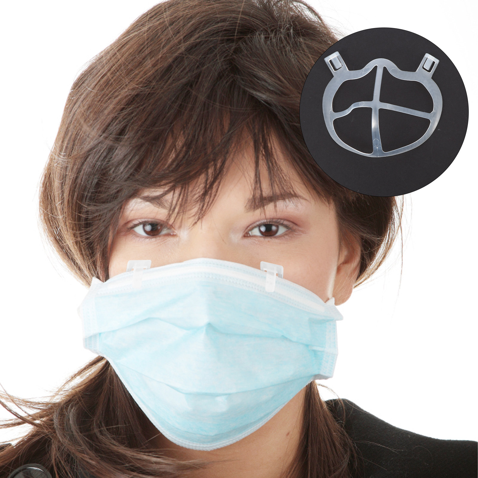 10Pcs 경량 무취 실리콘 마스크 내부 브래킷 편안한 - Silicone Mask Bracket 리뷰 및 가격