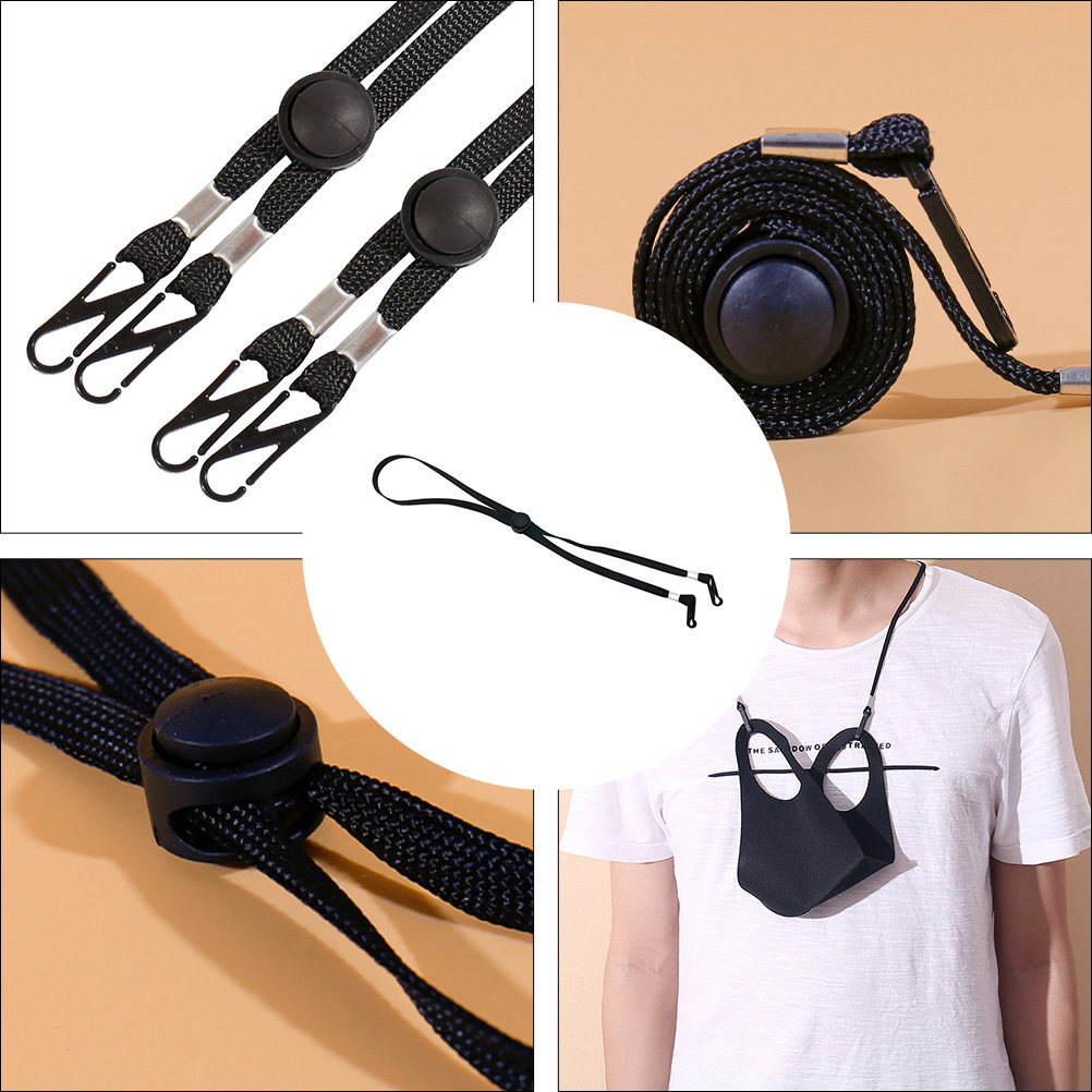 12Pcs 안전 마스크 홀더 조절 가능한 길이 페이스  - Mask Ear Saver Strap 리뷰 및 가격