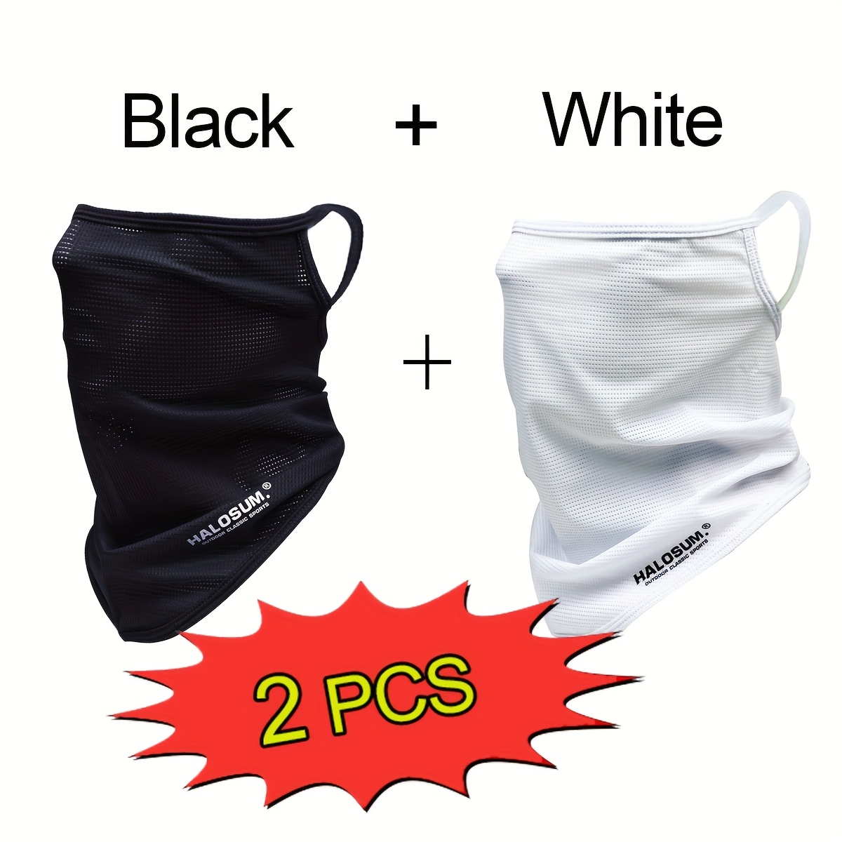 1/2Pcs 아이스 실크 페이스 마스크 통기성 사이클링 - Sports Mask Breathable 리뷰 및 가격